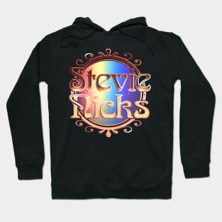 Stevie Nicks  /// Retro 70s-Style Typography Design Hoodie